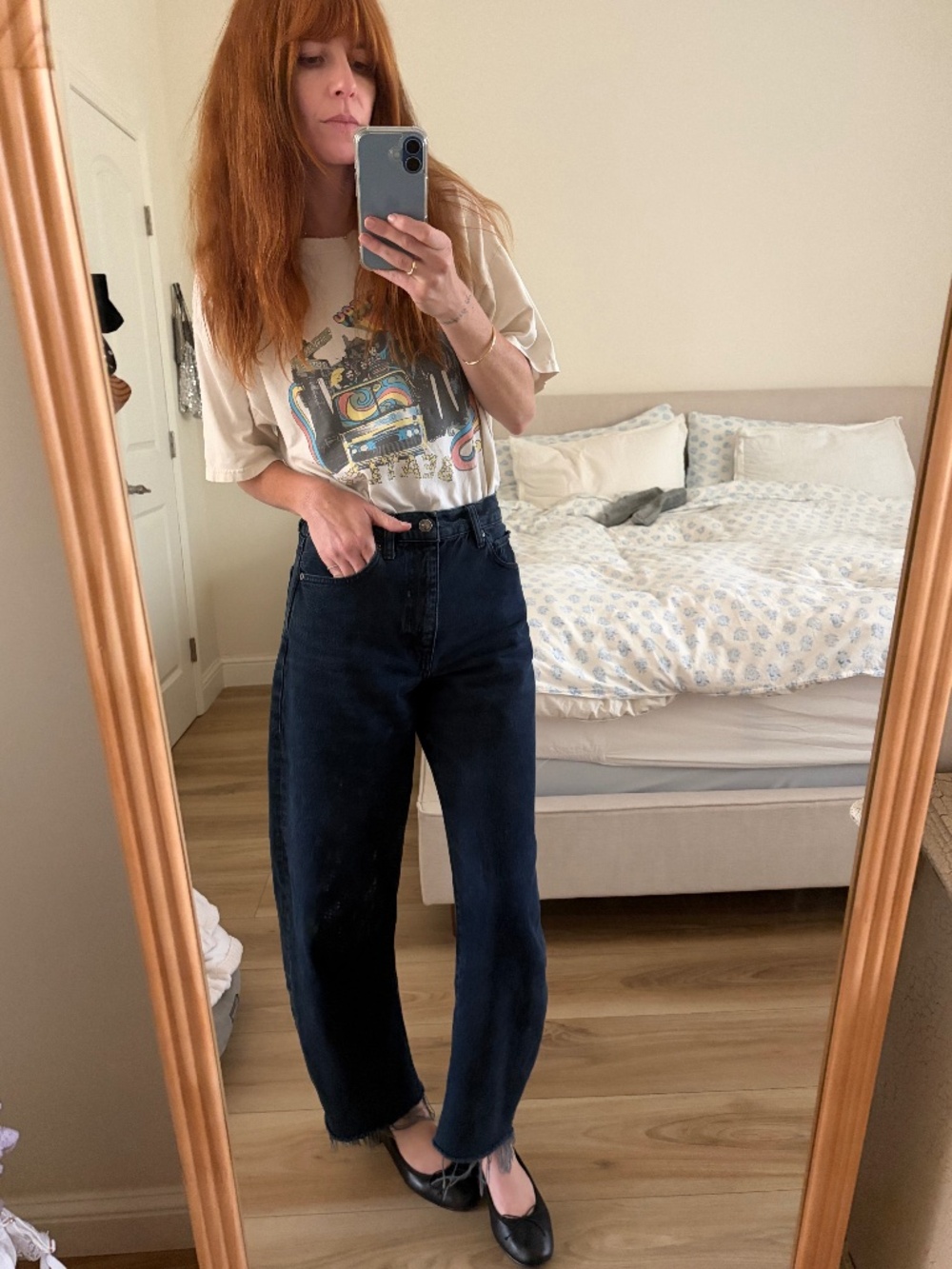 Frame Bubble Jeans